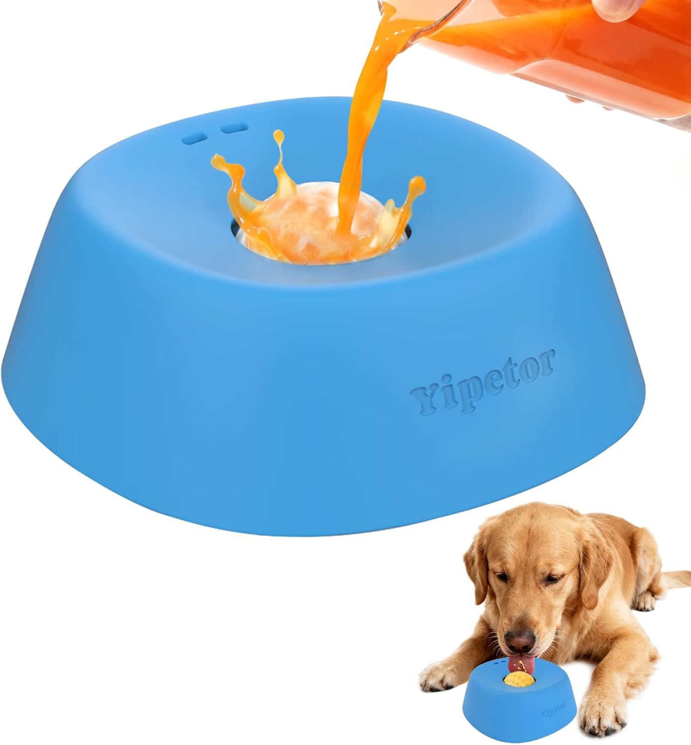 The Pupsicle™ Slow Feeder Bowl